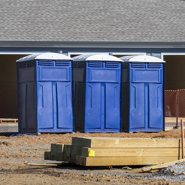 how often are the portable toilets cleaned and serviced during a rental period in Arden on the Severn MD